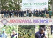 Gelar Green Mining, Bukit Asam (PTBA) Tanam Pohon Bersama di Lahan Bekas Tambang