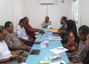 Bupati Keerom Pimpin Rakor Persiapan Pembangunan Kolam Retensi/Waduk Yowong