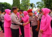 32 Personil Bintara Polres Pekalongan Dapatkan Kenaikan Pangkat