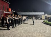 Puluhan Personil Polisi Dikerahkan dalam Pengamanan Malam Pengesahan Warga Tingkat I PSHT Kabupaten Pekalongan