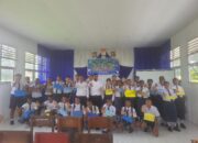 Polres Keerom Memberikan Sosialisasi Bahaya Penyalahgunaan Narkoba Kepada Siswa/i MPLS.