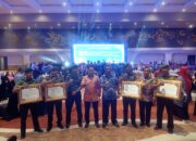 Dandim 0620/Kab Cirebon Hadiri Malam Anugerah Bangga Kencana dan penggalangan Komitmen Mitra