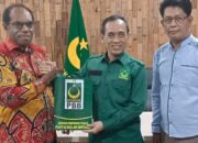 Resmi Paslon Piter Gusbager-H Daud Terima Surat Dukungan B. Persetujuan Parpol KWK Dari PBB