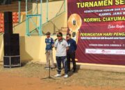 Lapas Indramayu Hadir Dalam Pembukaan Turnamen Sepak Bola UPT Kemenkumham Korwil Ciayumajakuning