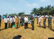 Upacara Penutupan kegiatan Tentara Manunggal Membangun Desa (TMMD) ke – 121 Kodim 0622/Kab. Sukabumi 2024 di Desa Cicareuh Kec. Cikidang