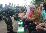 Moment Haru Warga Desa Kubang Berpisah dengan Satgas TMMD ke-121 Kodim 0620/Kabupaten Cirebon