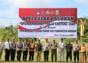 Polres Keerom Gelar Pasukan Operasi Mantap Praja Cartenz 2024, Dalam Kesiapan Pengamanan Pilkada.