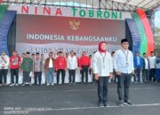 Ribuan Masyarakat Semangat Kawal Pendaftaran Nina – Tobroni ke KPUD Indramayu