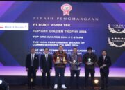 Tata Kelola Terintegrasi Perusahaan Makin Baik, Bukit Asam (PTBA) Raih 4 Penghargaan TOP GRC Awards