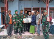 Kodim 0622/Kabupaten Sukabumi Salurkan Bantuan Sosial 