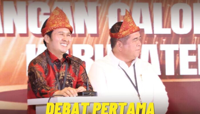 Debat Pertama Seru, YM-BM Bedah Program Kerja, BZ-WIN Tolak yang Gratis dan Berlian Ogah Jalan Pasar 2 Arah