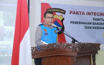 Polda NTB Gelar Penandatanganan Pakta Integritas Penerimaan Bakomsus Polri*