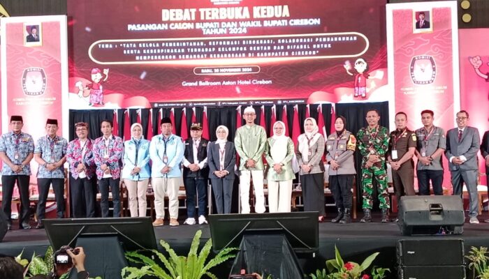 KPU Kabupaten Cirebon Adakan Debat Ke Dua Di Hadiri Empat Paslon