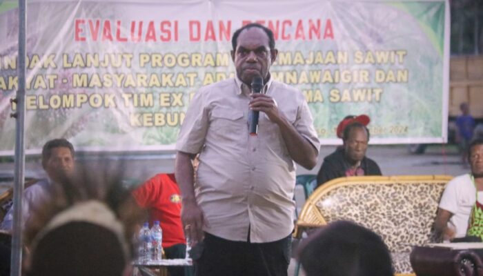 Petani Sawit Sambut Gembira Keberlanjutan Program Replanting Sawit Keerom