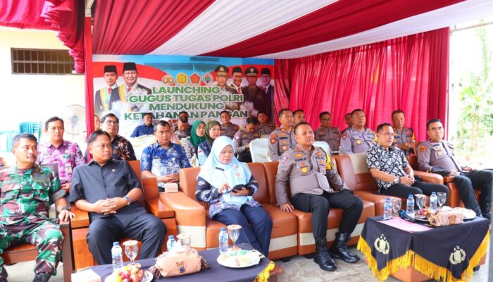 Launching Gugus Tugas Polri, Langkah Polres Pekalongan Dukung Ketahanan Pangan