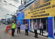 Kapolresta Cirebon Monitoring Pos Pengamanan Palimanan Operasi Lilin Lodaya 2024