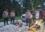 Jelang Pergantian Malam Tahun Baru, Polres Keerom Berhasil Amankan Ratusan Botol Miras Dan Motor Curanmor