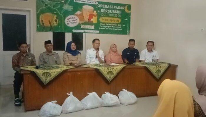 Bupati Cianjur Himbau Kepada Masyarakat Jangan Ragu Laporkan Bila Temukan Kecurangan Kesediaan Bahan Pokok
