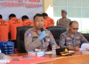 Polres Loteng Ungkap 11 Kasus Dan Amankan Sembilan Tersangka Selama Bulan April