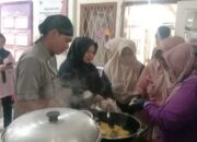 Perencanaan Pemberian MT Lokal, UPTD Puskesmas Kademangan Gelar Demonstrasi Memasak
