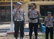 Tingkatkan Kedisiplinan Personel Polres Keerom, Si Propam Gelar Gaktibplin