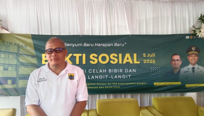 Memperingati HUT Kabupaten Cianjur, RSUD Cimacan Menggelar Bakti Sosial Dengan Program Bedah Bibir Sumbing dan Langit-langit.