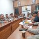 Kapolres Keerom Pimpin Rapat Kesiapan Pengamanan Pleno Tingkat Kabupaten Pada PSU Pilgub Papua