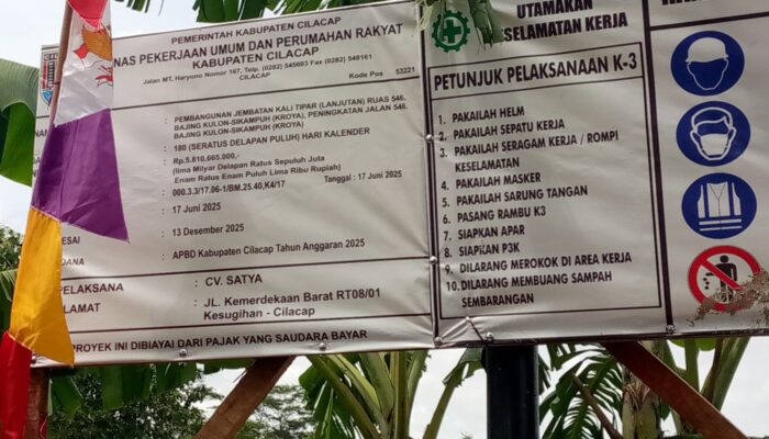 Reaksi cepat CV. Satya dalam perbaikan Talud