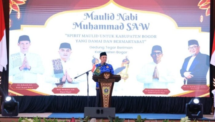 Wabup Bogor, Ade Ruhandi Mengajak ASN Pemkab.Bogor Meneladani Rosulallah SAW Dalam Melayani Masyarakat.