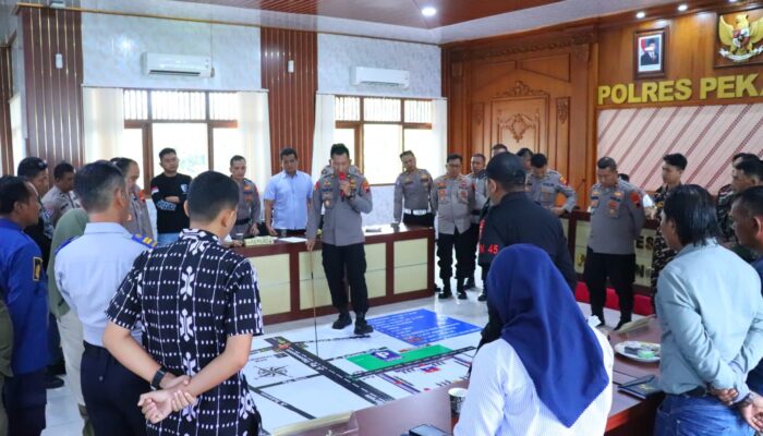 Jelang Konser Gema Merah Putih, Polres Pekalongan Gelar TFG Bareng Stakeholder