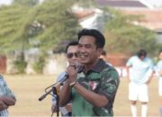 Buka Turnamen Dandim Cup I, Wabup Jigus: Ajang Sportivitas dan Pencetak Bibit Atlet Muda
