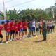 Dalam Rangka HUT TNI ke 80, Babinsa Majalaya Membuka Turnamen Futsal Trofeo Bersama Kepala Desa