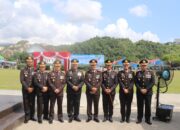 Kapolres Keerom Hadiri Upacara Peringatan HUT TNI ke-80, Tegaskan Soliditas TNI-Polri