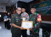 Danrem 063/SGJ Pimpin Tradisi dan Serah Terima Jabatan Pejabat Jajaran Korem serta Berikan Hadiah Lomba Keagamaan HUT ke-80 TNI