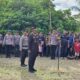 Polres Keerom Gelar Upacara Persemayaman Dan Pemakaman Secara Kedinasan Almarhum Aipda Oktovianus