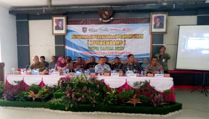Kecamatan Jeruklegi gelar MUSRENBANG RKPD Tahun 2027 Tingkat Kecamatan Jeruklegi
