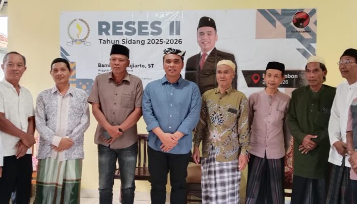 Anggota DPRD Propinsi Jawa Barat dari Fraksi PDIP Bambang Mujiarto,S.T,Sambangi Desa Lewat Reses