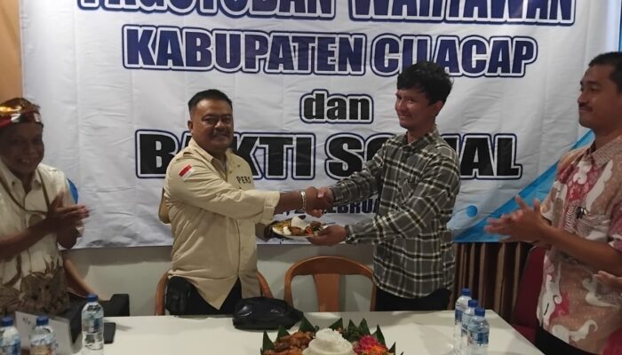 Pererat Silaturahmi, Paguyuban Wartawan Cilacap Kota Gelar Deklarasi dan Buka Bersama