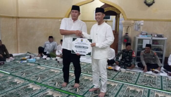 Pererat Silaturahmi, Bupati Cilacap Syamsul Auliya Rahman Gelar Tarhim di Masjid Al-Barokah Tritih Lor