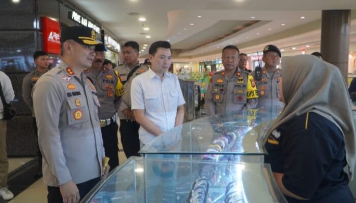 Kapolres Cirebon Kota Cek Langsung Fasilitas dan Aktivitas Pengunjung di Grage Mall