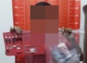 Pengedar Sabu Diciduk di Kamar Kos, Polisi Sita Puluhan Barang Bukti