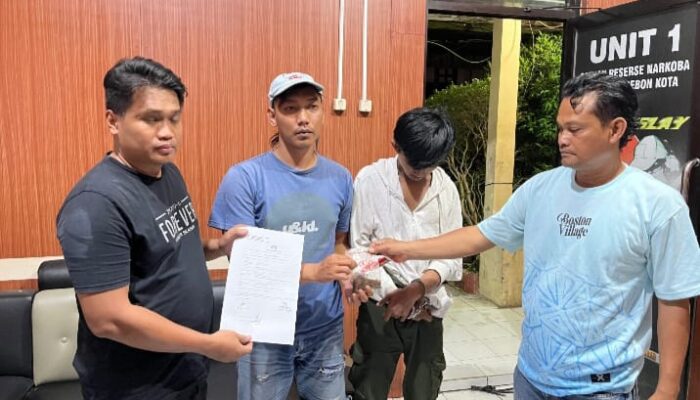 Unit Intel Kodim 0614/Kota Cirebon, Tangkap dan Gagalkan Transaksi Narkoba.