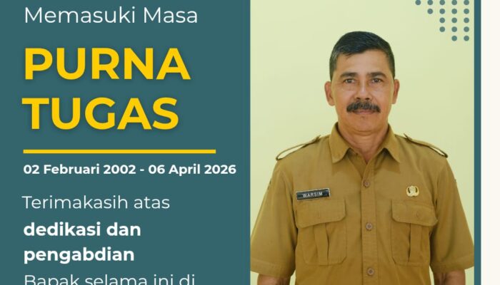 24 Tahun Mengabdi, Kasie Kesejahteraan Desa Tritih Lor Resmi Purna Tugas*