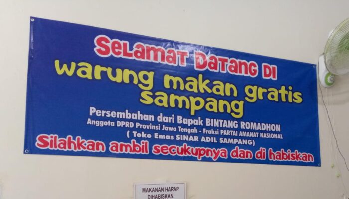 Warga Sampang Terbantu Hadirnya Warung Makan Gratis Bintang Romadhon