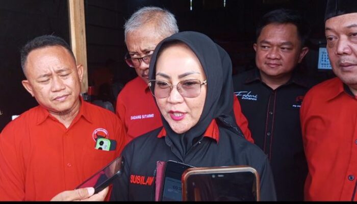 Konsolidasi Internal DPC PDI Perjuangan Cianjur, Susilawati Perkuat Struktur Hingga Akar Rumput