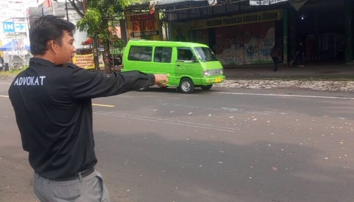 Tabur Bunga di Depan Pengadilan Agama Cianjur, Kenang Advokat Almarhum Dedi Nasrudin Korban Tabrak Lari Terpental Hingga 10 Meter