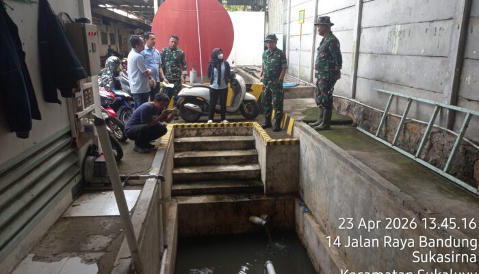 Sidak PT. Fasik Indonesia, Dansektor 6 CH : Kondisi IPAL dan Penyimpanan B3 Cukup Baik