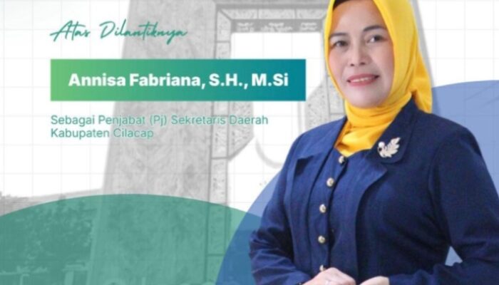 Annisa Fabriana Resmi Jabat Pj. Sekda Cilacap