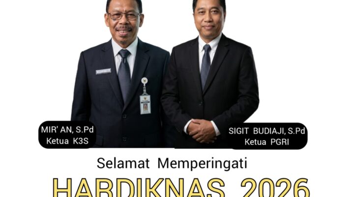 K3S & PGRI Kecamatan Paninggaran Kabupaten Pekalongan Mengucapkan Selamat Memperingati HARDIKNAS 2026