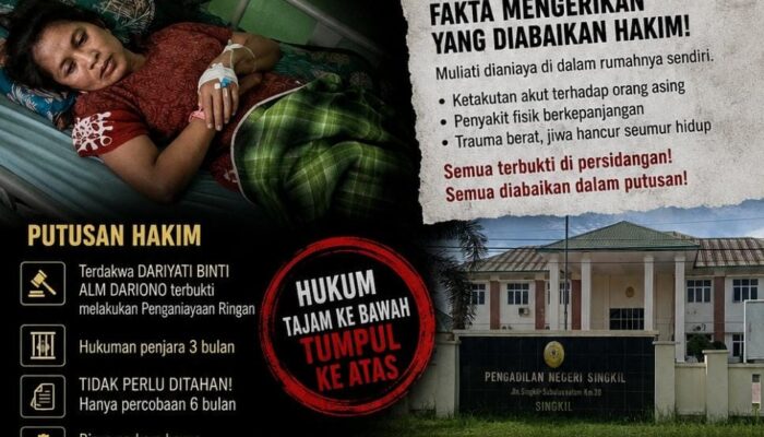 Profesor Sutan Nasomal Penanggungjawab Timpas 1,Aceh Singkil Minta Tinjau Kembali Keputusan PN Atas Kasus Muliati!!!.